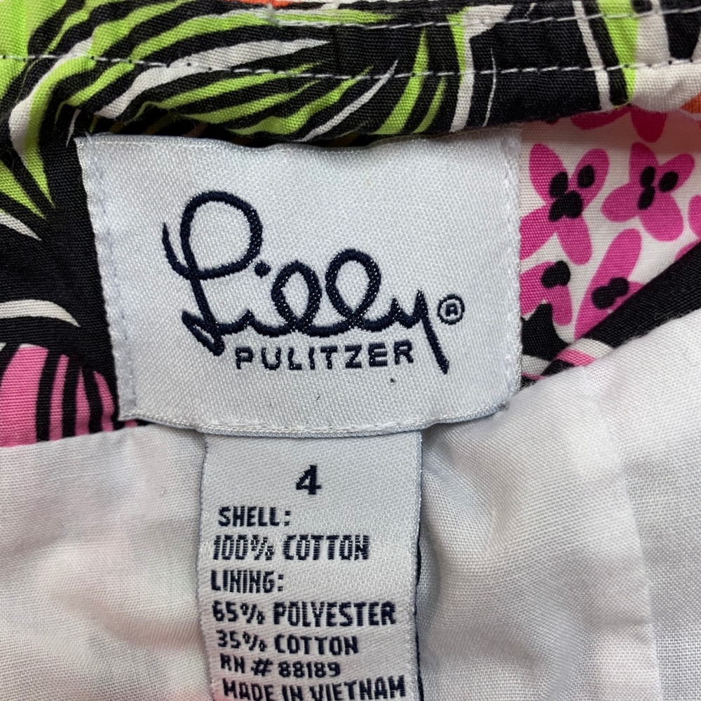 Lilly Pulitzer White Label Floral Halter Dress - Picture 7 of 8